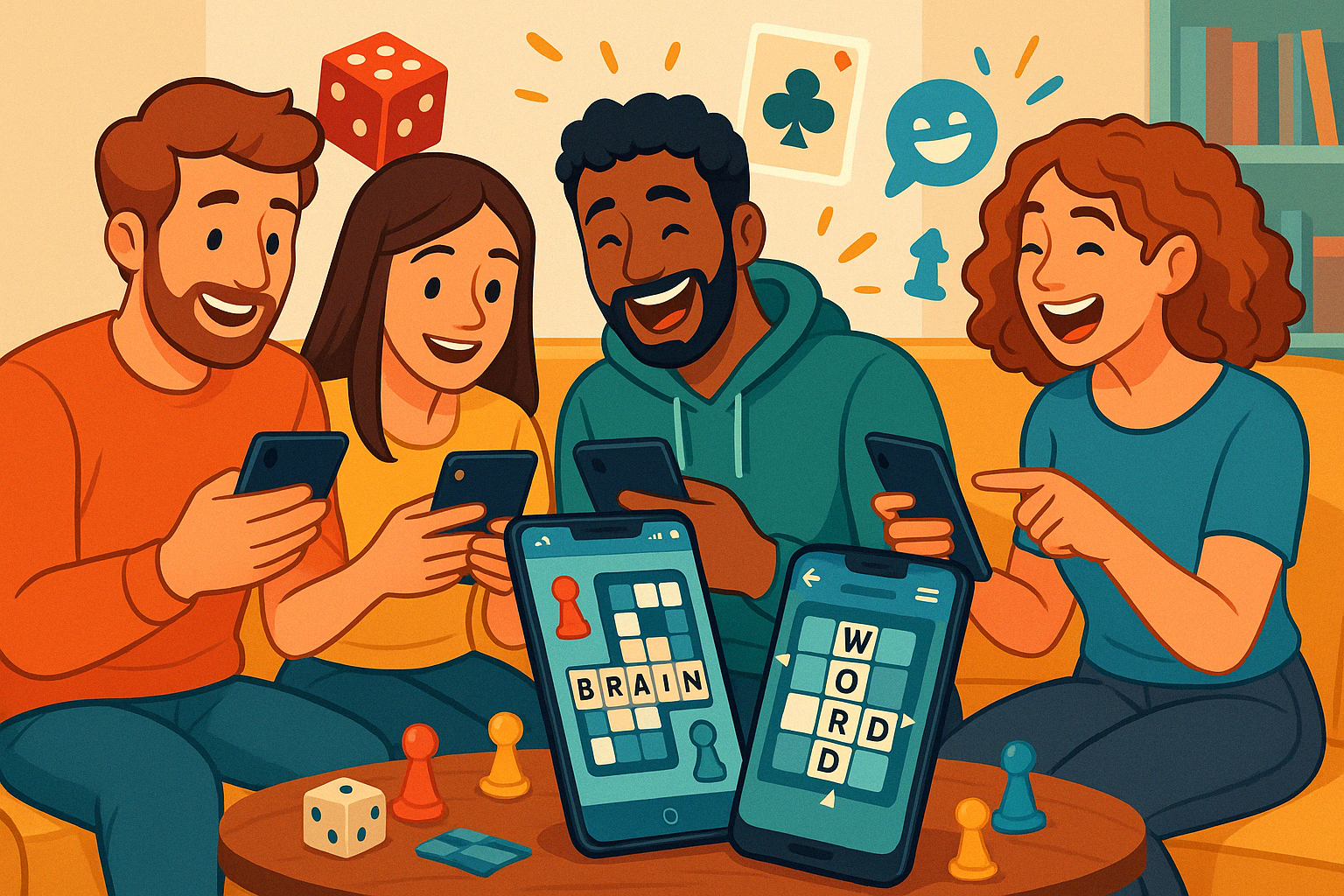 Word Cuate game night